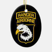 Ranger Im Flugzeug Eagle Keramikornament (Hinten)
