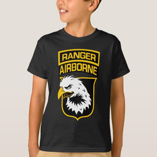 Ranger Im Flugzeug Eagle T-Shirt (Vorderseite)