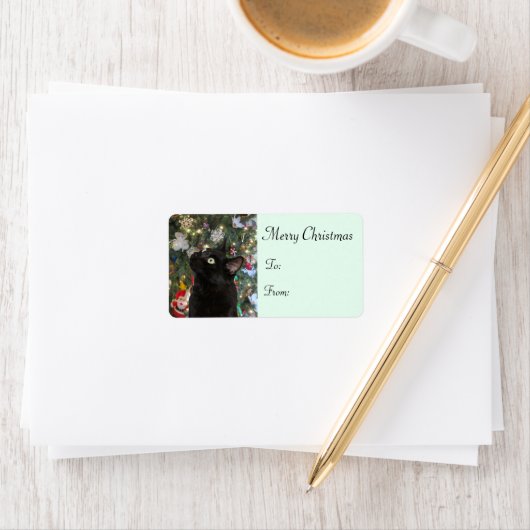 Ranger Kitty Weihnachtsgeschenke Labels Adressaufkleber (Insitu)