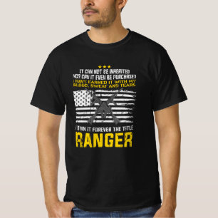 Ranger Military Design T-Shirt