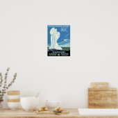 Ranger Naturalist Service Yellowstone Vintag Post Poster (Küche)