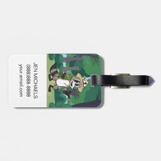 Ranger| Ranger Rick Point Gepäckanhänger (Rückseite horizontal)