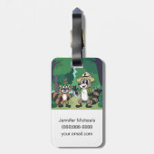 Ranger| Ranger Rick & Ricky Gepäckanhänger (Rückseite vertikal)