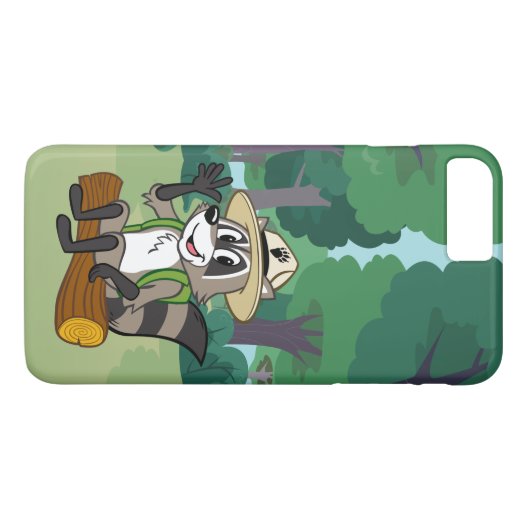 Ranger| Ranger Rick Sitting Case-Mate iPhone Hülle (Rückseite (Horizontal))