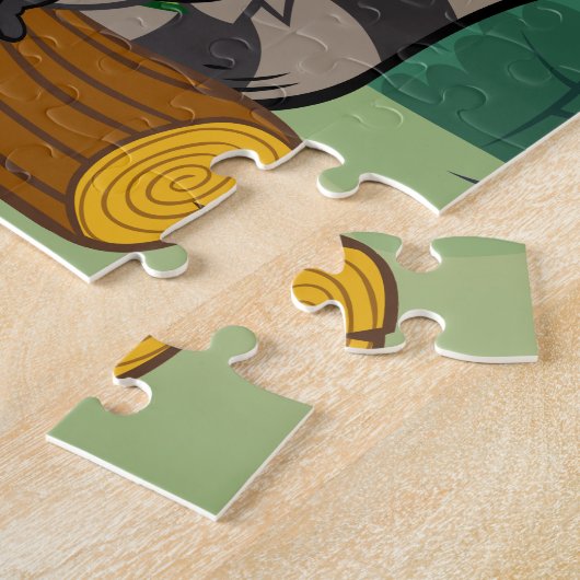 Ranger| Ranger Rick Sitting Puzzle (Seite)