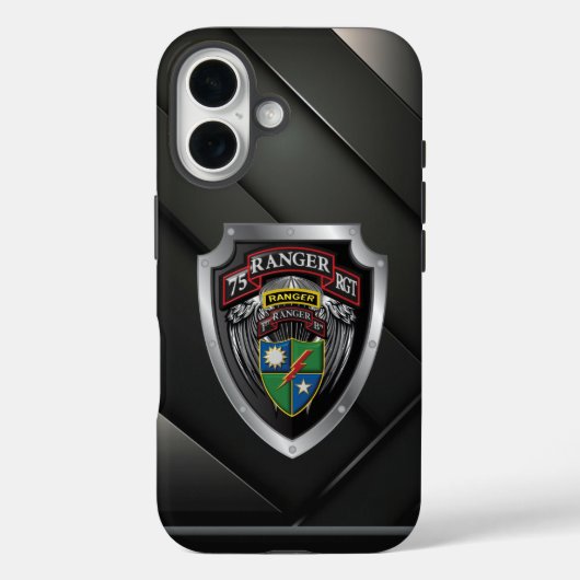Ranger Regiment 1. Bataillon Case-Mate iPhone Hülle (Rückseite)