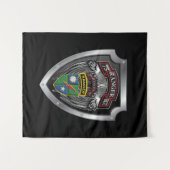 Ranger Regiment 1. Bataillon Wandteppich (Vorderseite (Horizontal))