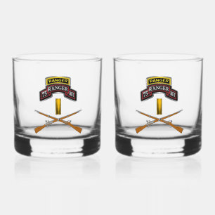 Ranger Regiment 2 Leutnant 2LT Whiskyglas