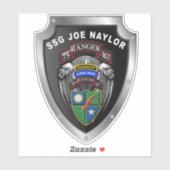 Ranger Regiment 3. Bat "Rangers Lead The Way Aufkleber (Blatt)