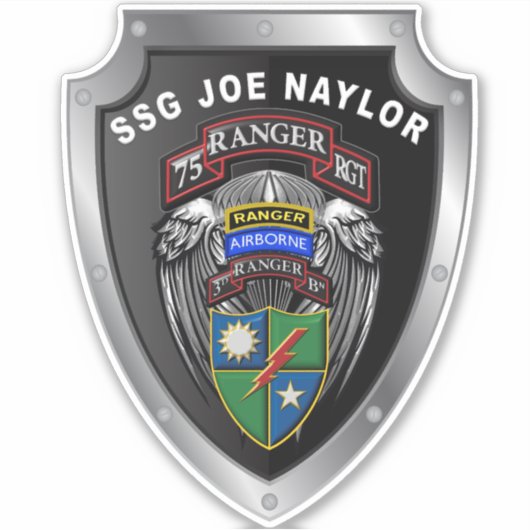 Ranger Regiment 3. Bat "Rangers Lead The Way Aufkleber (Vorderseite)