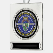 Ranger Regiment Afghanistan Veteran Banner-Ornament Silber (Links)