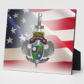 Ranger Regiment Afghanistan Veteran Fotoplatte (Seite)