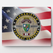 Ranger Regiment Afghanistan Veteran Fotoplatte (Vorderseite)