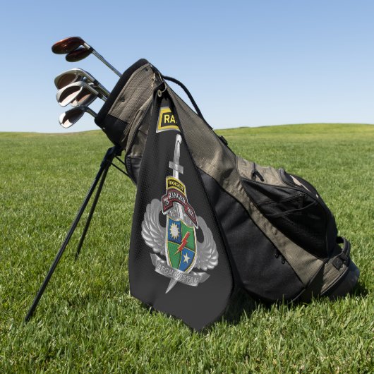 Ranger Regiment Afghanistan Veteran Golfhandtuch (Gras)