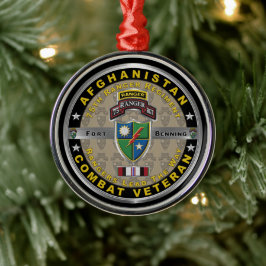Ranger Regiment Afghanistan Veteran Ornament Aus Metall