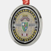Ranger Regiment Afghanistan Veteran Ornament Aus Metall (Links)