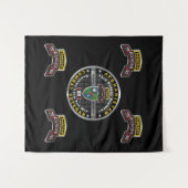 Ranger Regiment Afghanistan Veteran Wandteppich (Vorderseite (Horizontal))