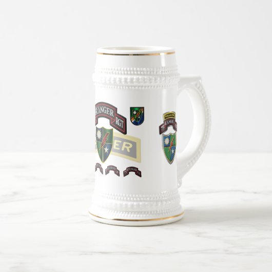 Ranger Regiment Bierglas (VorderseiteRechts)
