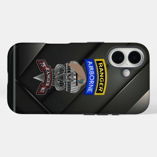 Ranger Regiment Case-Mate iPhone Hülle (Rückseite (Horizontal))