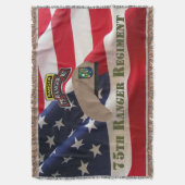 Ranger Regiment Decke (Vorderseite Vertikal)
