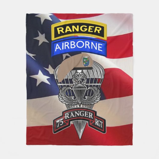 Ranger Regiment Fleecedecke (Vorderseite)