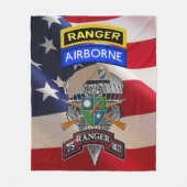 Ranger Regiment Fleecedecke (Vorderseite)