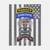 Ranger Regiment Fleecedecke (Vorderseite)