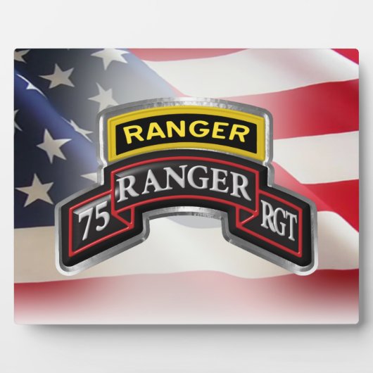 Ranger Regiment Fotoplatte (Vorderseite)