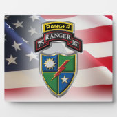 Ranger Regiment Fotoplatte (Vorderseite)