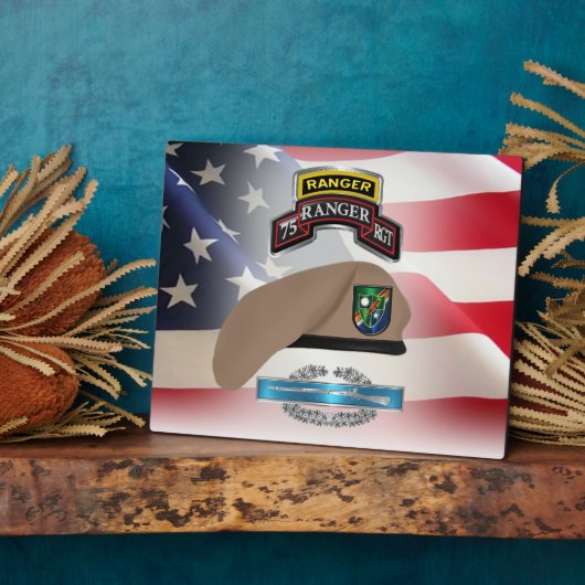 Ranger Regiment Fotoplatte (Seite)