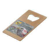 Ranger Regiment für den afghanischen Kampfveteran Geldbeutel Flaschenöffner (Vorderseite Schrägansicht)