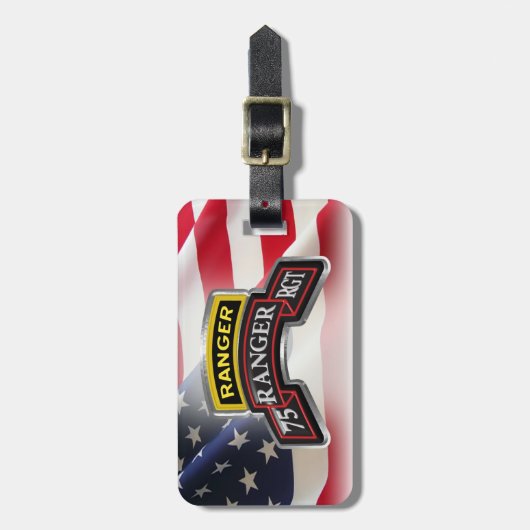 Ranger Regiment Gepäckanhänger (Vorderseite vertikal)