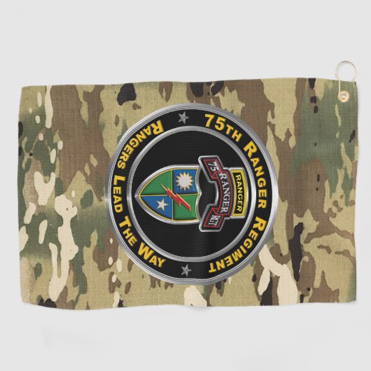 Ranger Regiment  Golfhandtuch (Horizontal)