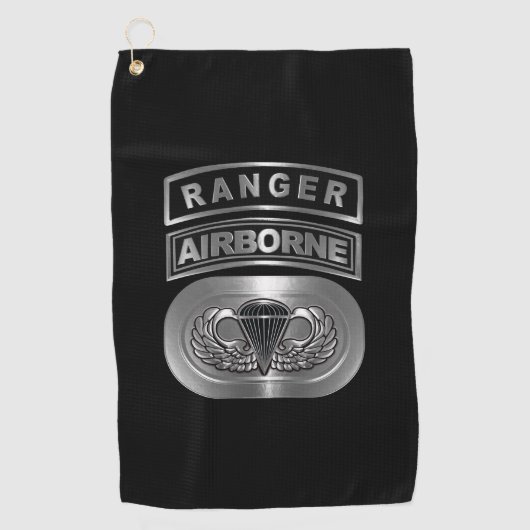 Ranger Regiment Golfhandtuch (Vorderseite)