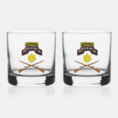 Ranger Regiment Major MAJ Whiskyglas (Vorderseite)