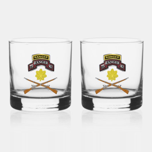Ranger Regiment Major MAJ Whiskyglas (Vorderseite)