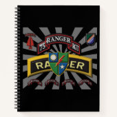 Ranger Regiment Notizblock (Vorderseite)