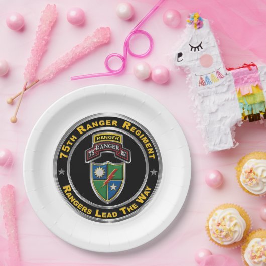 Ranger Regiment  Pappteller (Party)