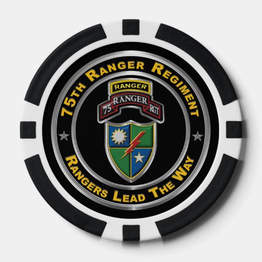 Ranger Regiment Pokerchips (Vorderseite)