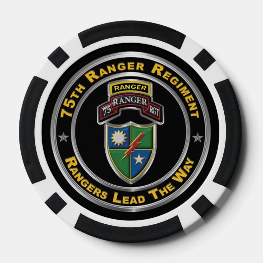 Ranger Regiment Pokerchips (Rückseite)