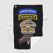 Ranger Regiment Ranger "Sua Sponte" Golfhandtuch (Insitu)