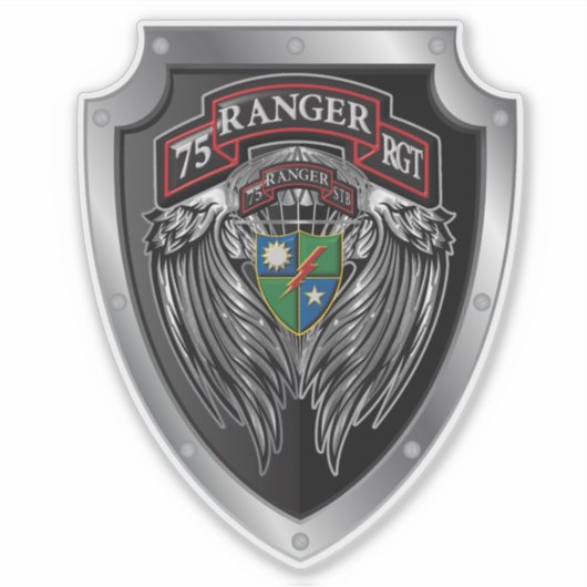 Ranger Regiment STB "Rangers Lead The Way" Aufkleber (Vorderseite)