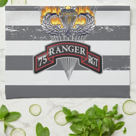 Ranger Regiment "Sua Sponte" Geschirrtuch (Gefaltet)