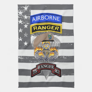 Ranger Regiment "Sua Sponte" Geschirrtuch