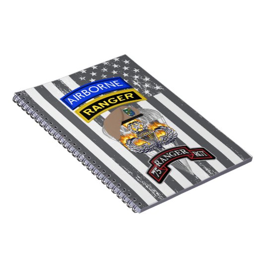 Ranger Regiment "Sua Sponte" Notizblock (Rechte Seite)