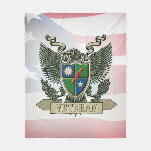 Ranger Regiment Veteran Fleecedecke (Vorderseite)