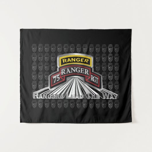 Ranger Regiment Wandteppich (Vorderseite (Horizontal))