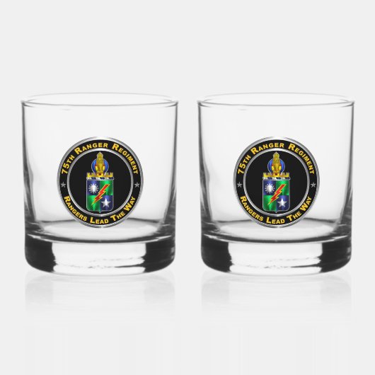 Ranger Regiment Whiskyglas (Vorderseite)