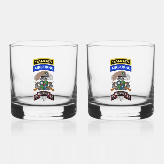Ranger Regiment Whiskyglas (Vorderseite)