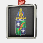 Ranger Regimental Wappen Weihnachten Ornament Aus Metall (Links)